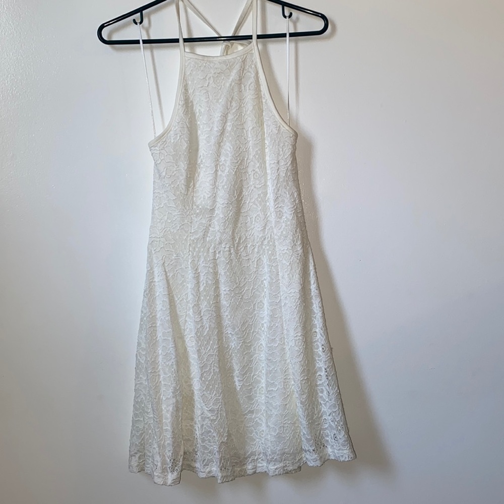 Streetwear Society Halter Top Lace Dress